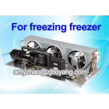 congelador de refrigerador médico de laboratorio con unidades de condensación de refrigeración de refrigerante R404a